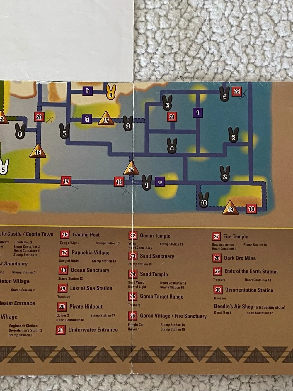 The Legend of Zelda: Spirit Tracks, Prima Official Game Guide w/poster.